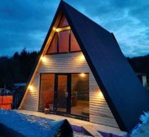 Cabane si case din lemn